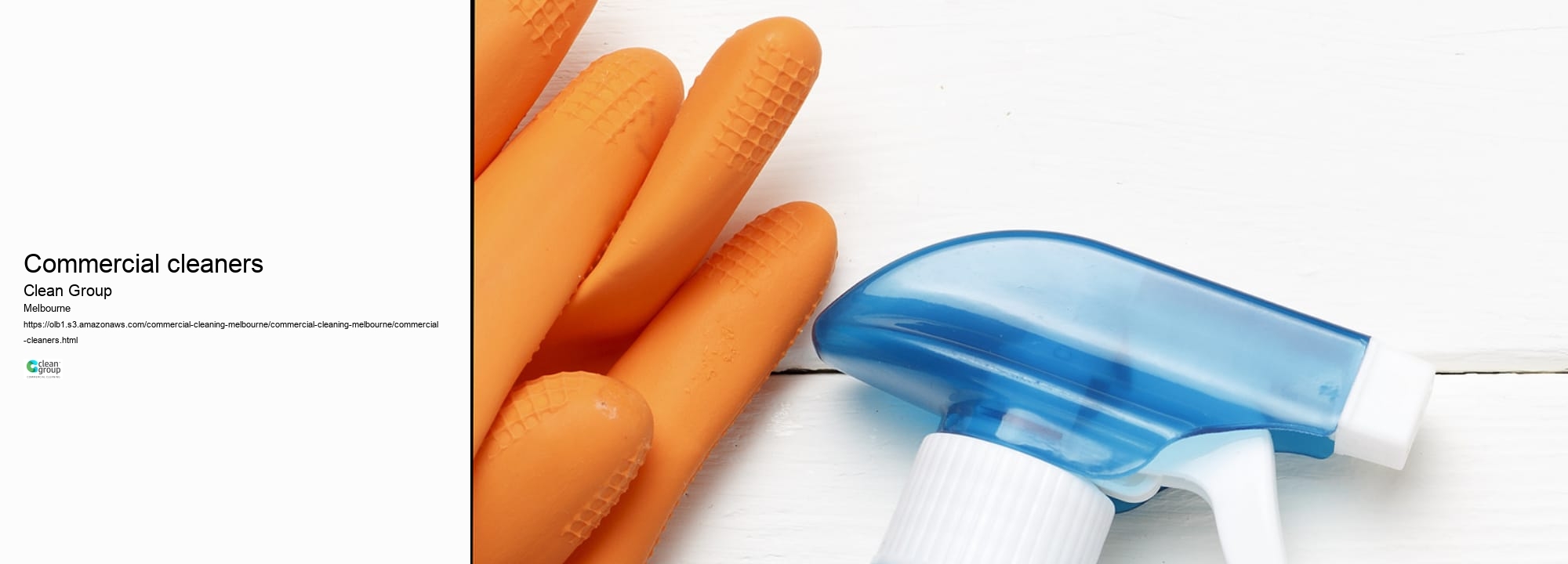 commercial cleaners