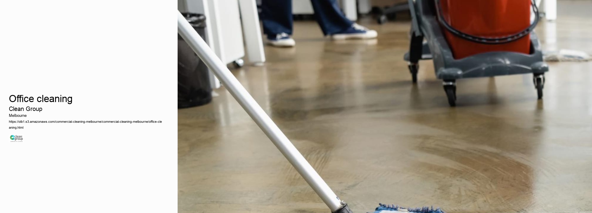 Office cleaning