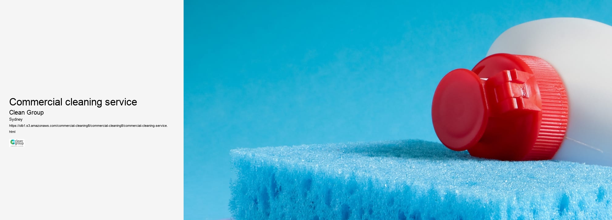 commercial cleaning service