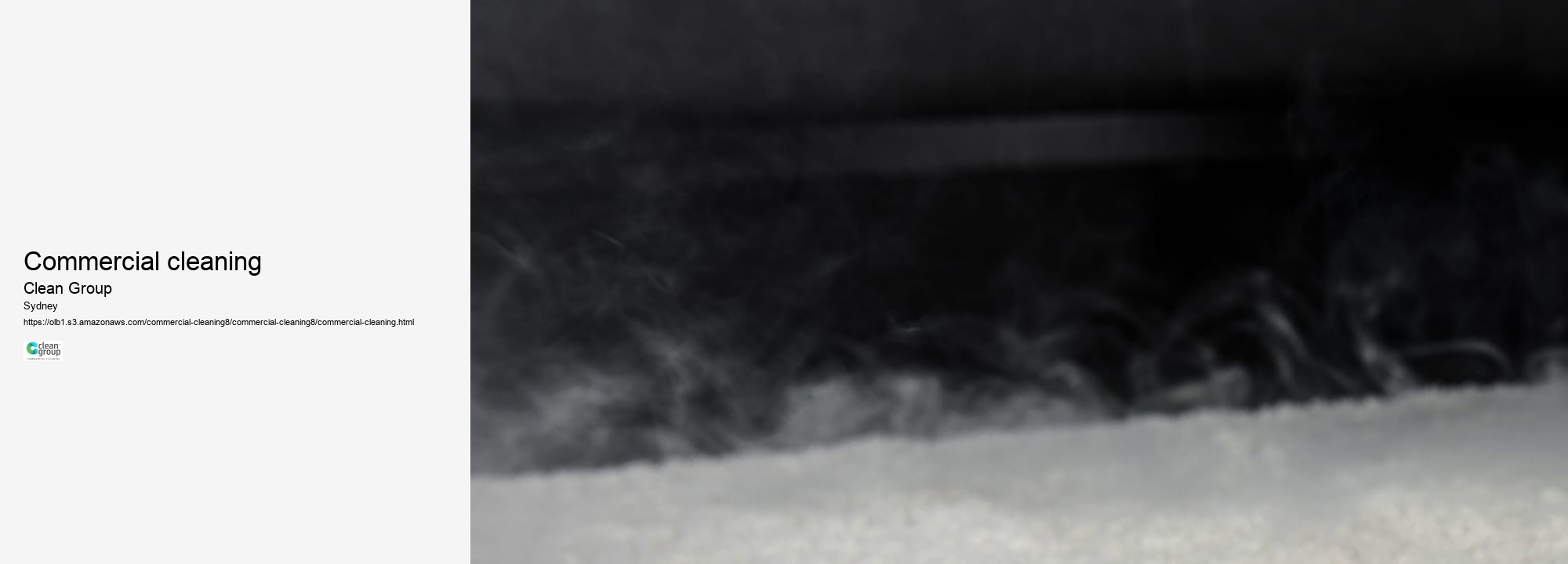 commercial cleaning