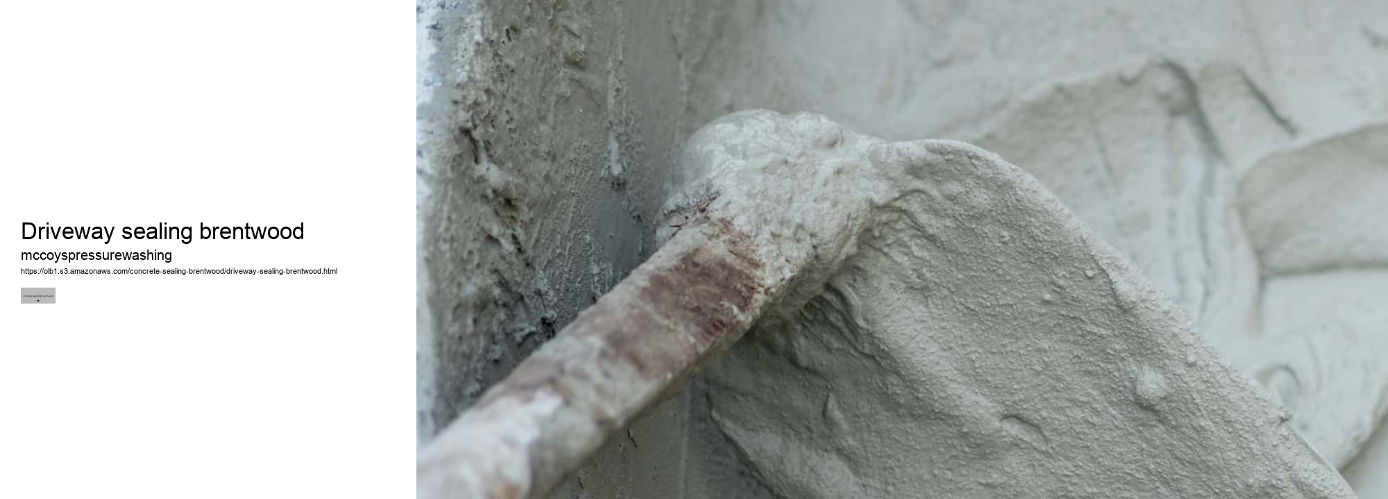 driveway sealing brentwood