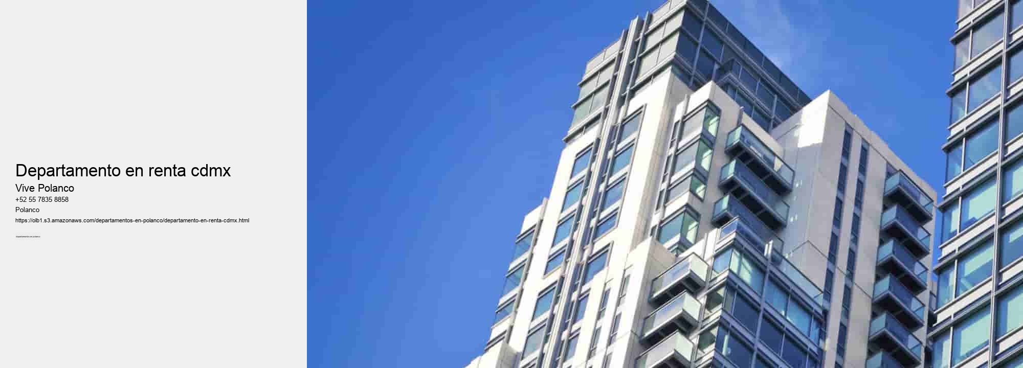 departamento en renta cdmx