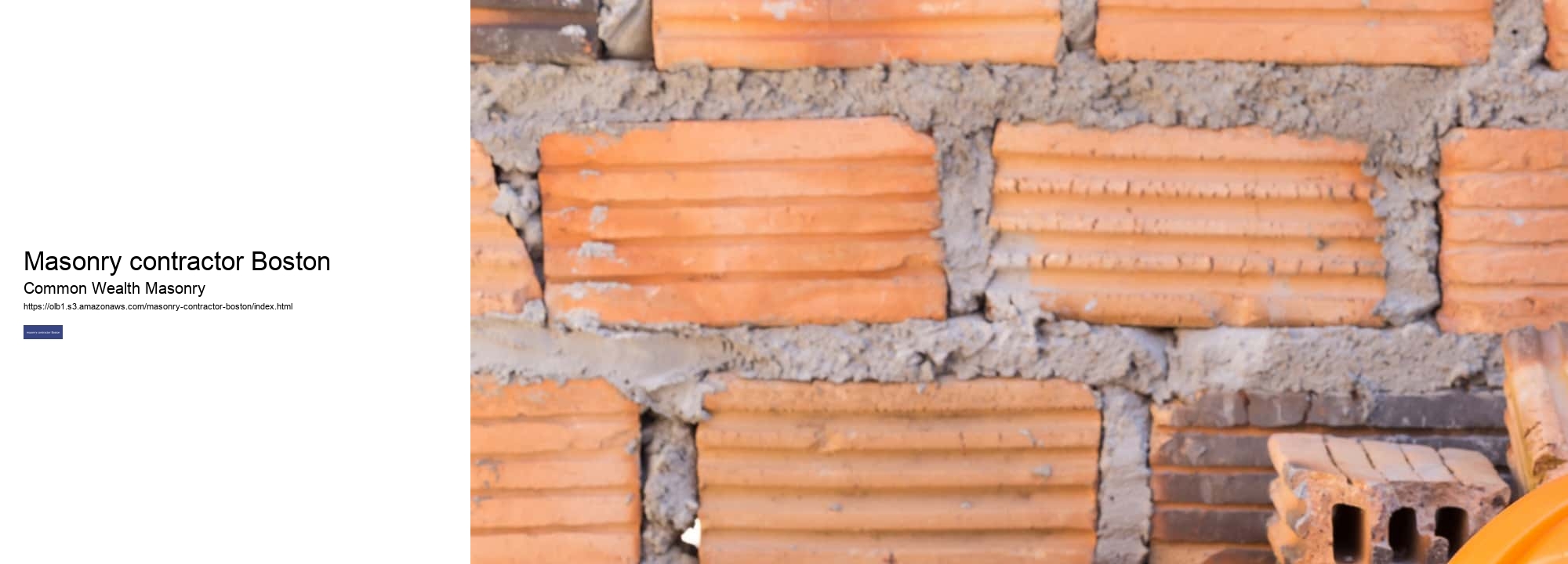 masonry contractor Boston