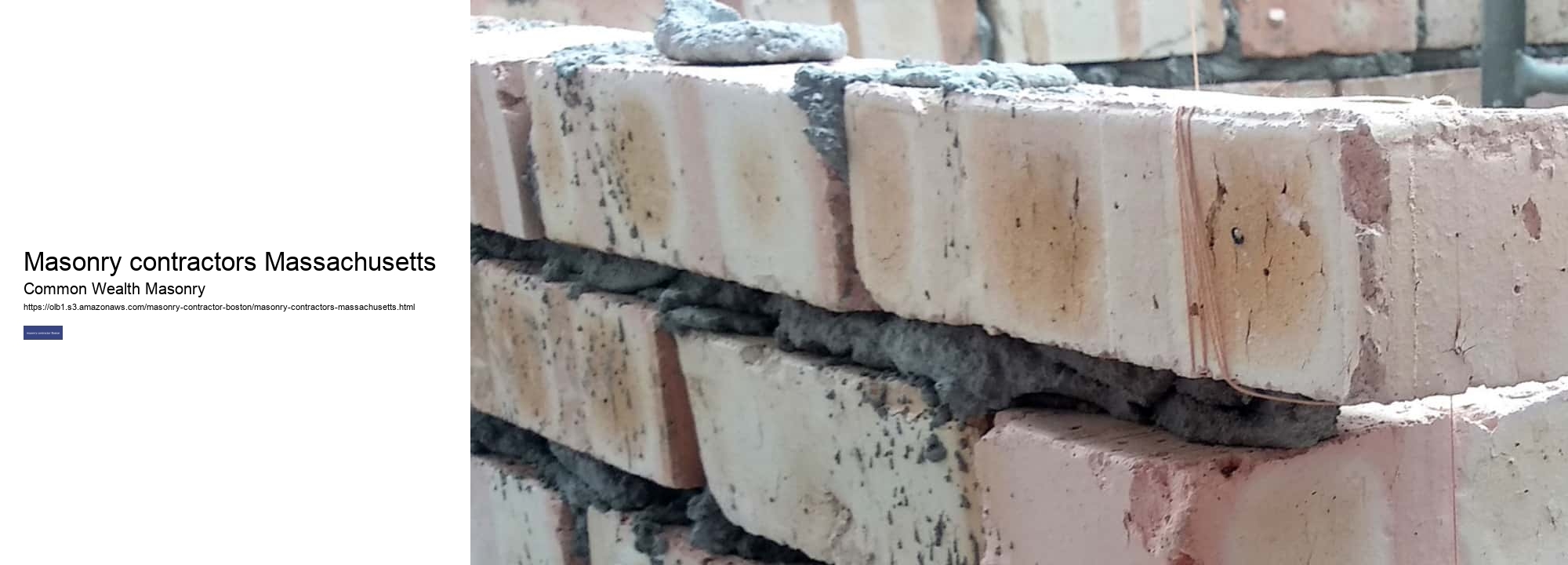 masonry contractors Massachusetts