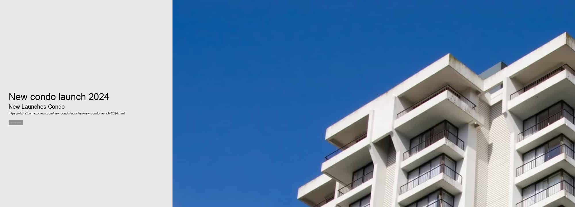 new condo launch 2024