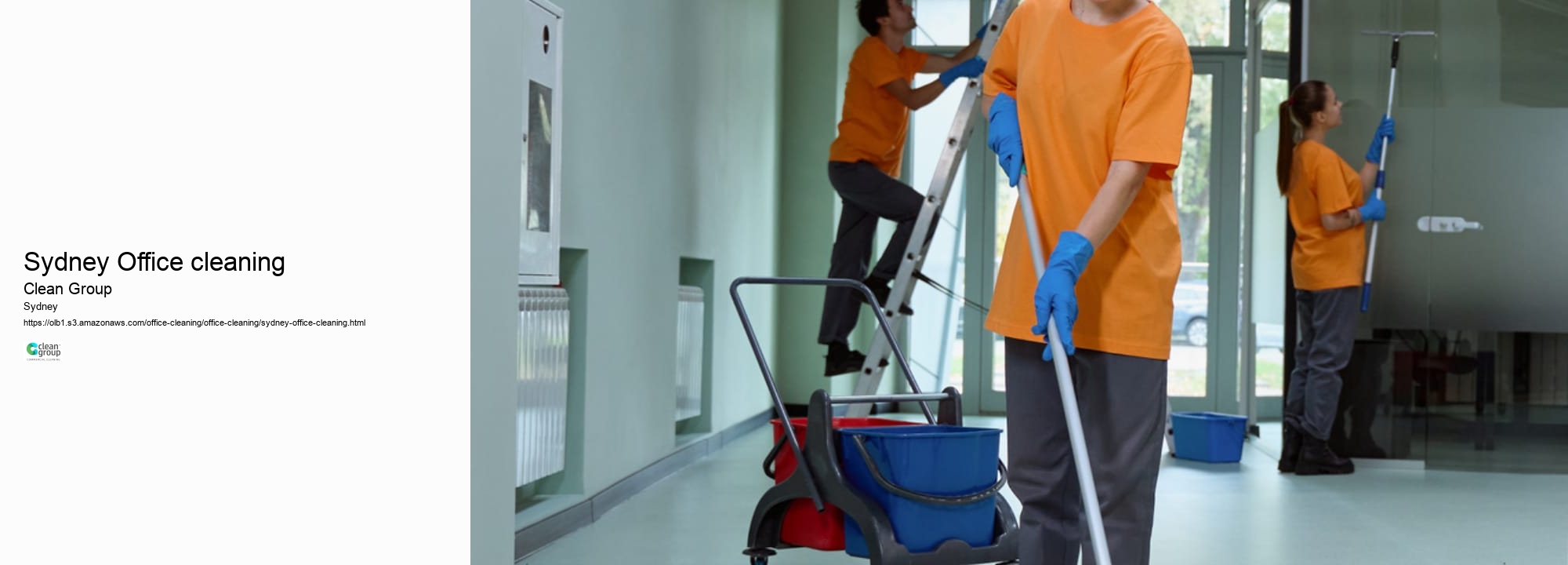 Sydney Office cleaning