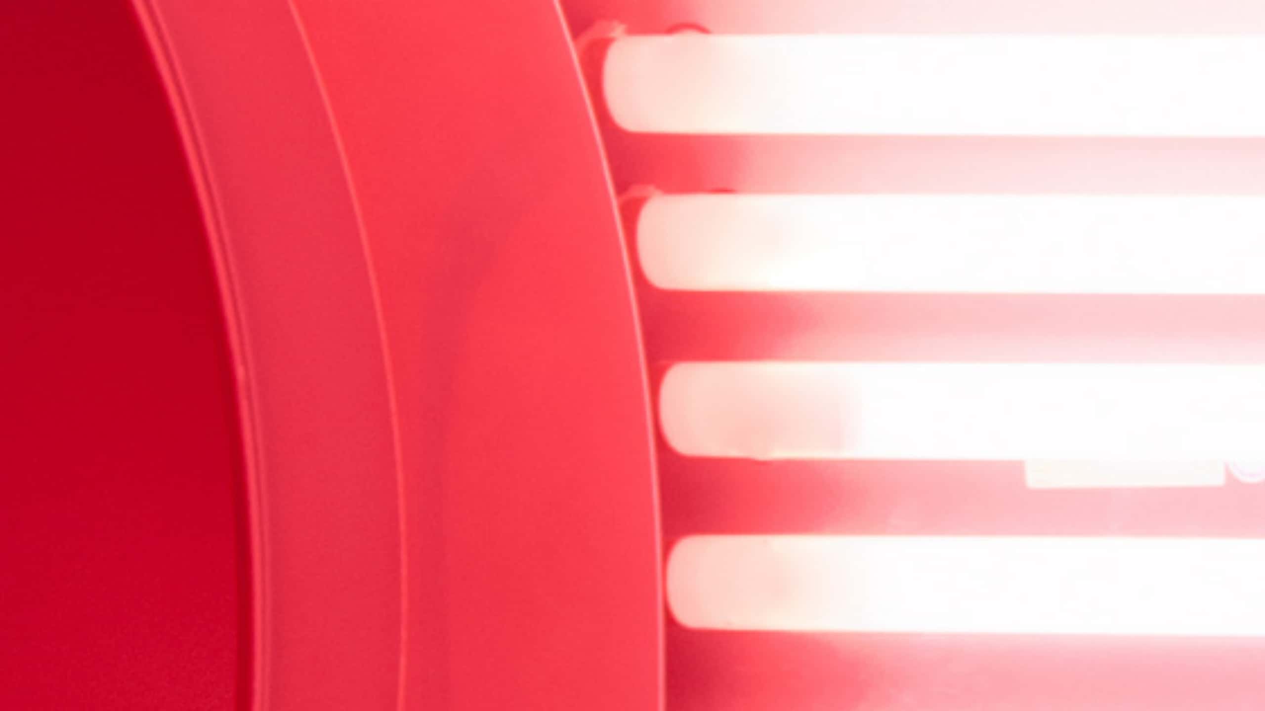 Red light therapy bed